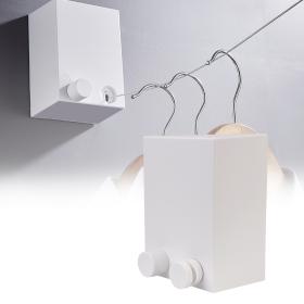 Corde à linge suspendue au mur Télescopique en Fil d'Acier Inoxydable