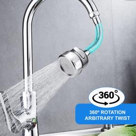 Tuyau d'extension de robinet de cuisine en acier inoxydable