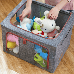 Coffre de Rangement Pliable Pour Vêtements et Articles