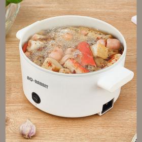 AQ Rabbit Marmite à Repas Électrique Multifonction 20cm